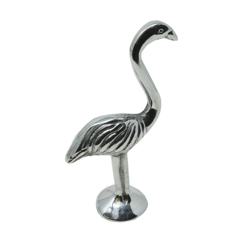 Porte-anneau étain flamant rose