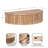 Wooden Floating Side Table with Drawer