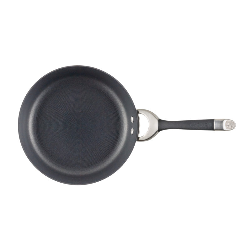 Circulon Symmetry Hard Anodized Nonstick Induction Frying Pan / Skillet, 8.5 Inch, Black