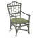 Chaise avec accoudoirs Chippendale
