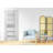 Avon 07-05 Manufactured Wood and  Frosted Glass Paneled Prefinished Interior Door Slab-91288807-91288847