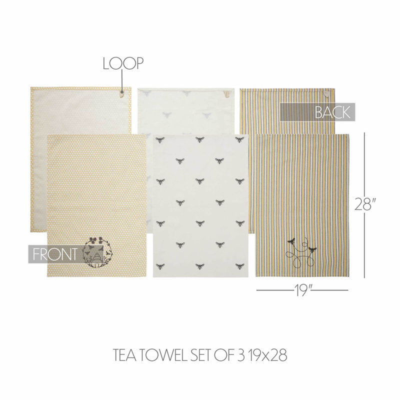 Serviette de cuisine Buzzy Bees
