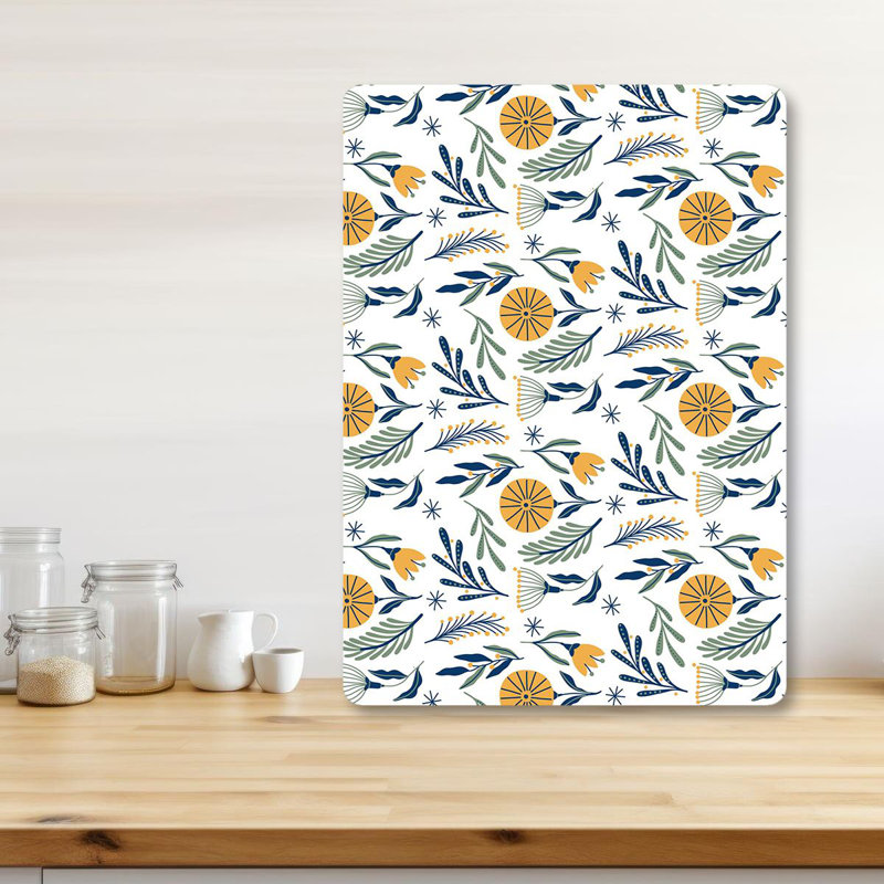 Tempered Glass Cutting Board, 7.9 x 11.8 inches | 100% Antibacterial, Easy-Clean Surface, Non-Slip Silicone Feet | Perfect for Food Prep & Serving, Durable & Stylish Kitchen Essential, Not Dishwasher Safe