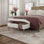 Kristell Polyester Upholstered Storage Bench-841892146