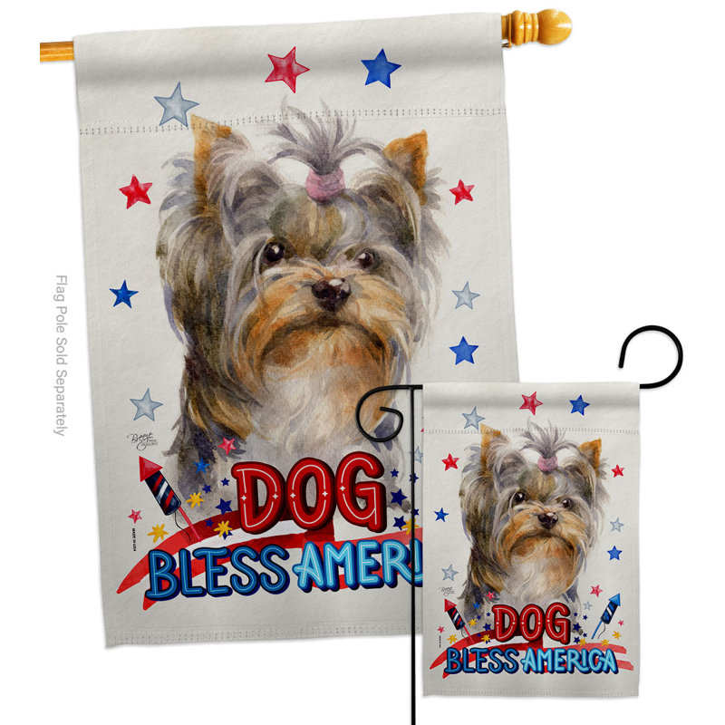Double Sided Polyester Animal, 40" H x 28" W