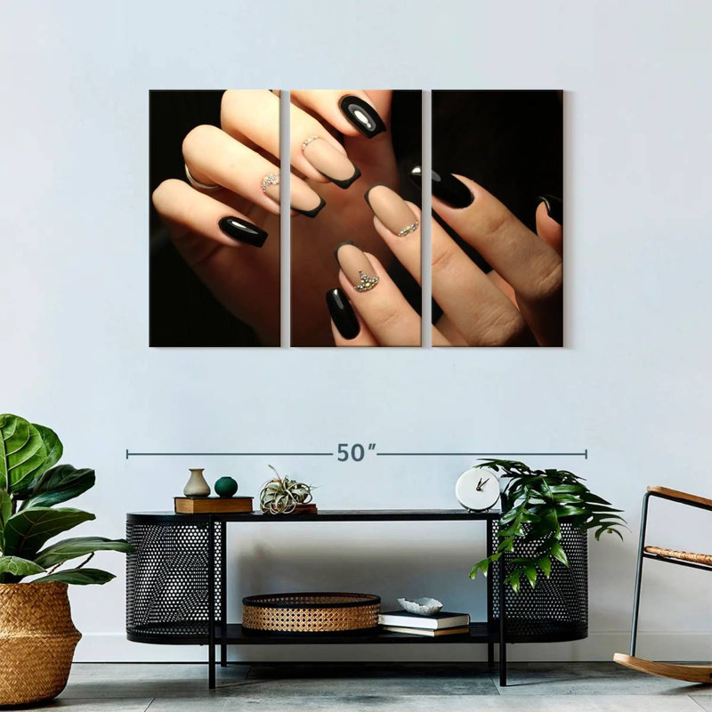  «Classy Neutral Nails, H 28 po x l 45 po