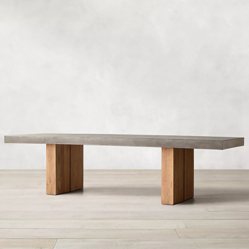 Table de conférence rectangulaire 78,74 po, H 29,53 po x L 78,74 po x l 31,5 po