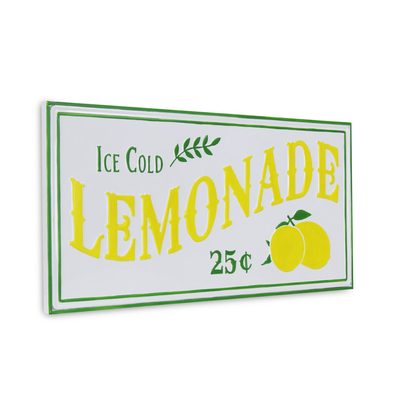 Plaque de limonade glacée, Vert