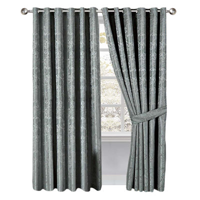 Semi Sheer Curtain Pair