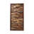 Rustic Abstract Wall Decor on Solid Wood