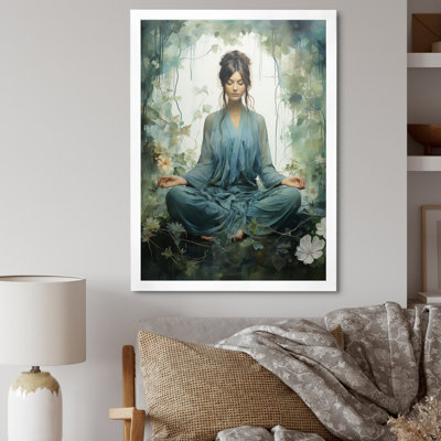 " Teal Yoga Inner Serenity "