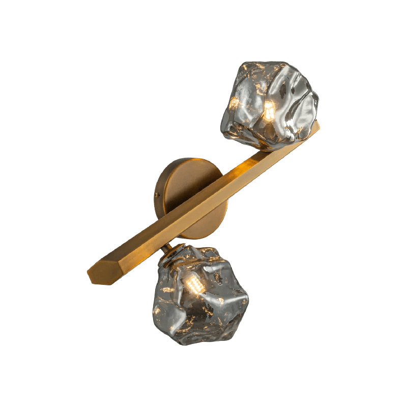 Driftline Smoky 12" Sputnik Wall Sconce