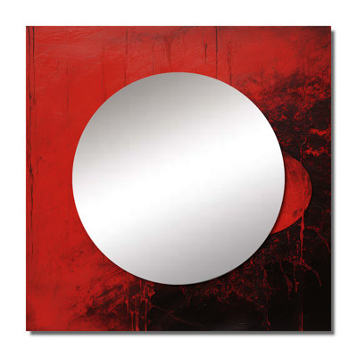 Itayetzi - Moon Square Mirror For Wall Art Decor