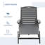 Chaise longue inclinable 65 po