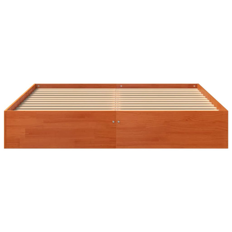 Normanna Solid Wood Bed, Small Double (4')