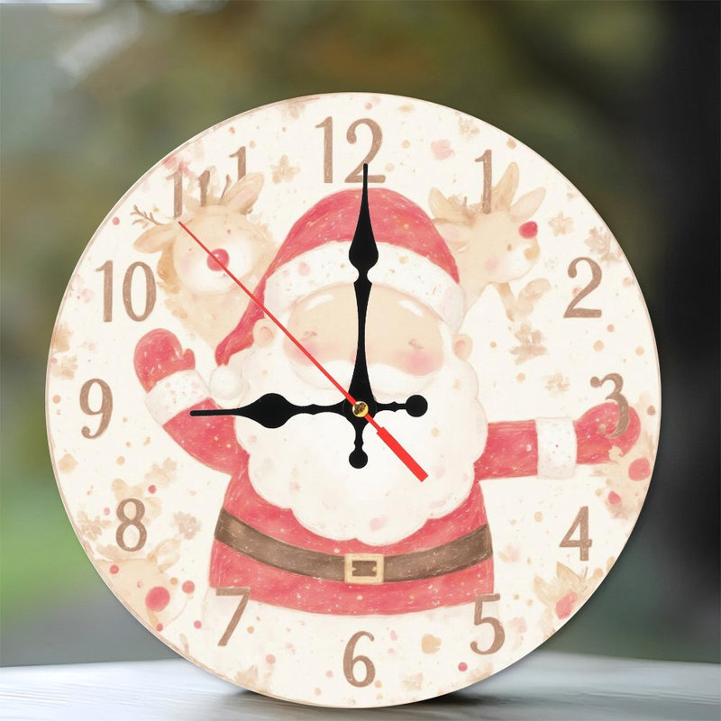 Horloge festive-pain d'épices-maison