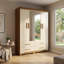 Armoire blanche 61,8 "Miami-1696433320