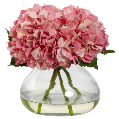 Hydrangea Arrangement in Vase