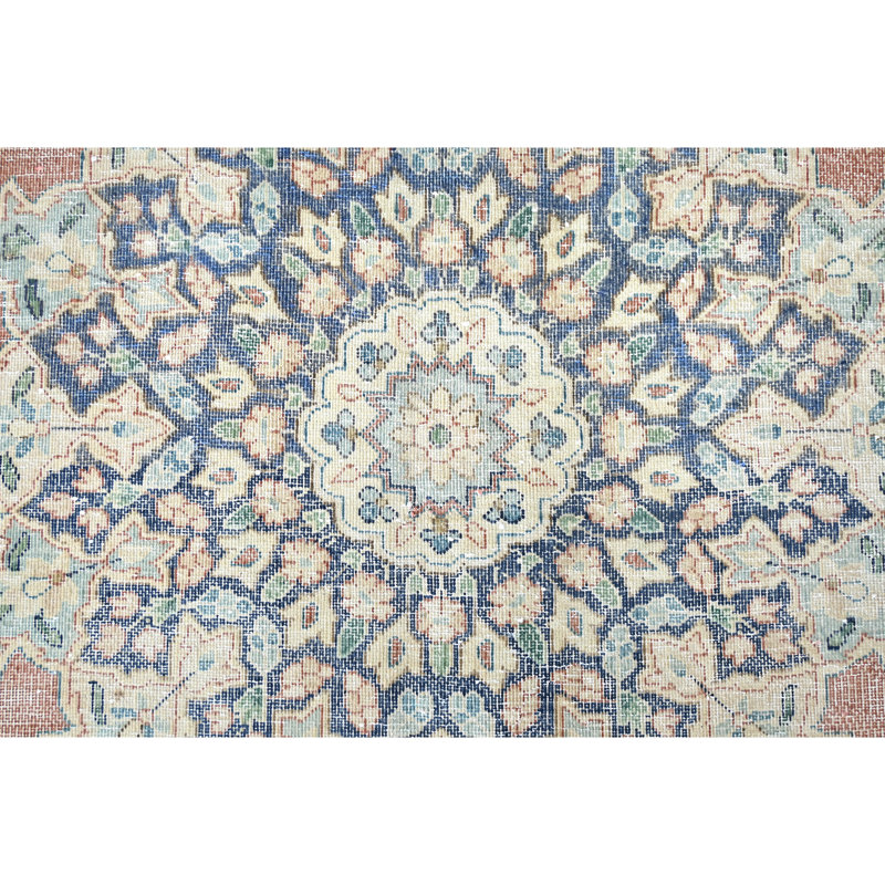 High-Quality Hand-Knotted Rose And Charcoal Area Rug