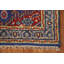 Tapis oriental bleu à motif géométrique 3x5