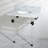 Kingston Brass Templeton 30-Inch Vanity Top with Clear Acrylic Legs (8-Inch, 3-Hole)-17298297