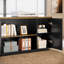 Bureau de direction en L 85,8 po avec classeur et rangement multiple-805211968