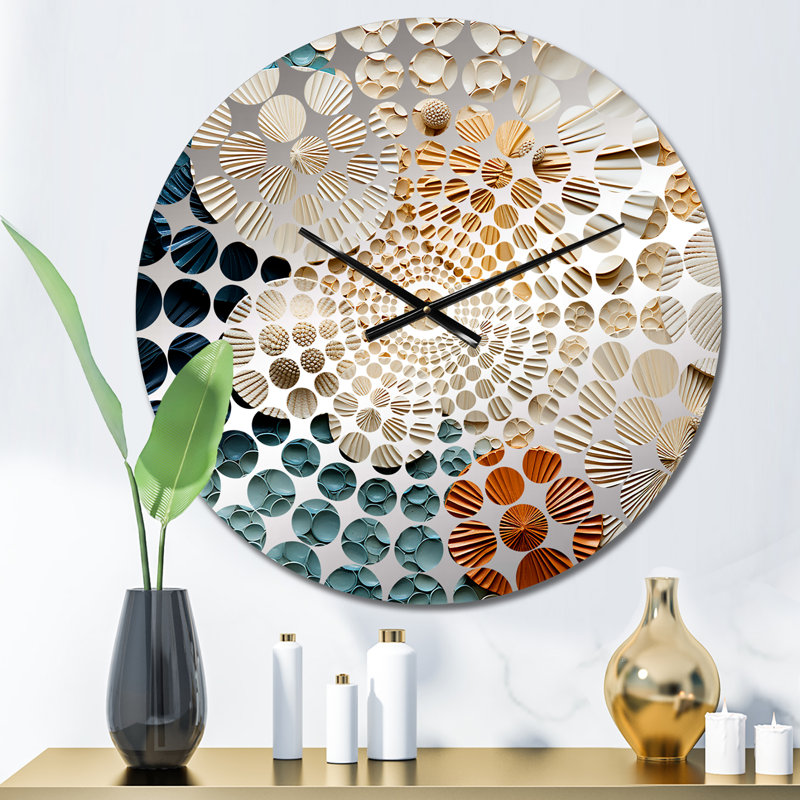 Shyheim - Horloge murale coquillage, Petit