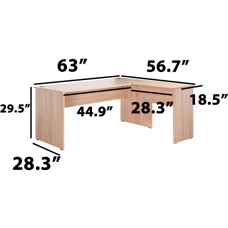 L-Shaped Computer Desk