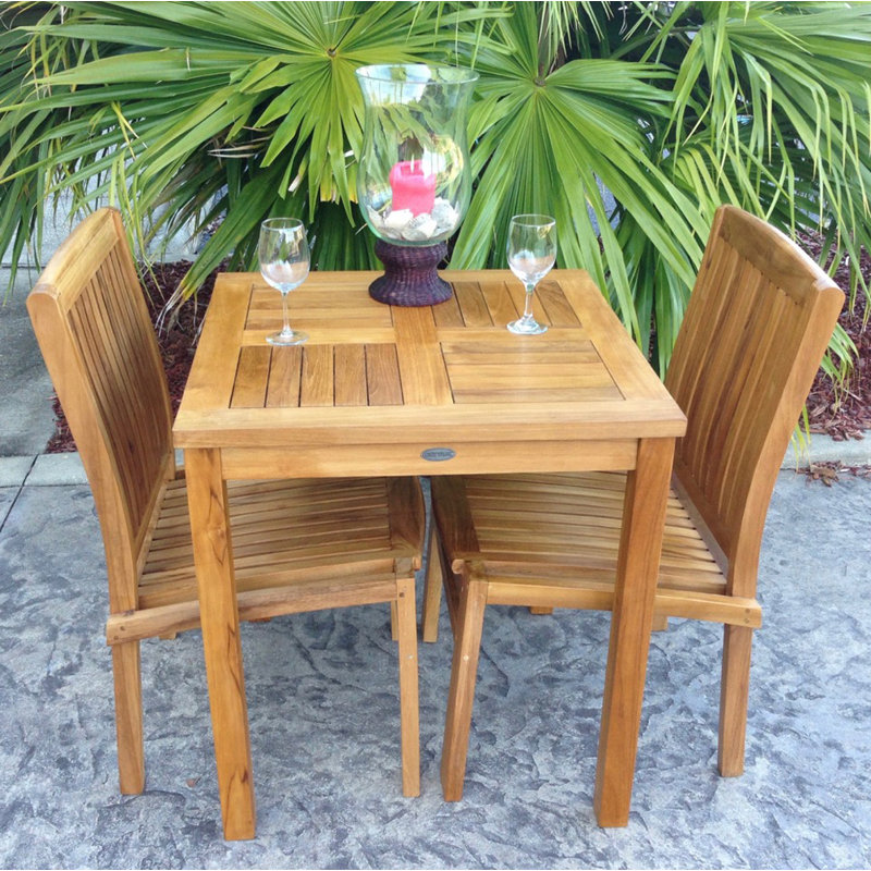 Belize Outdoor Teak Dining Side Chair