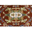 Tapis rouille Oushak Chobi