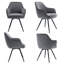 Chaise de salle à manger pivotante-1042137951