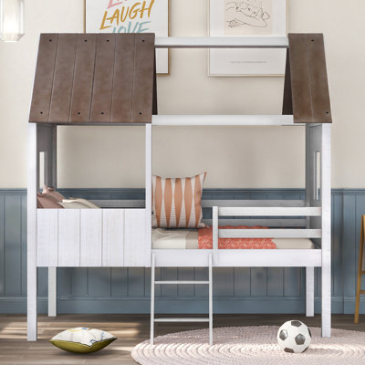 Lit mezzanine simple Oswisserie par Harper Orchard