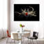 Éclaboussure de champagne sur toile-217637511
