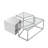 Coger 3 Piece Abstract Coffee Table-533141180