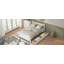 Lit plateforme avec rangement-95083224