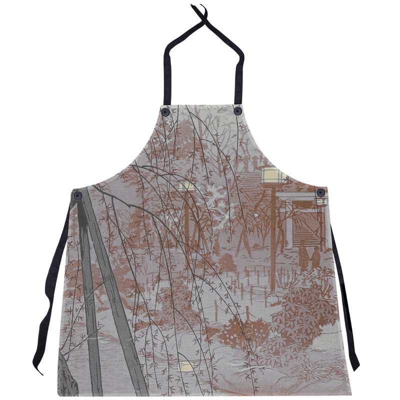 Bib Apron, Red