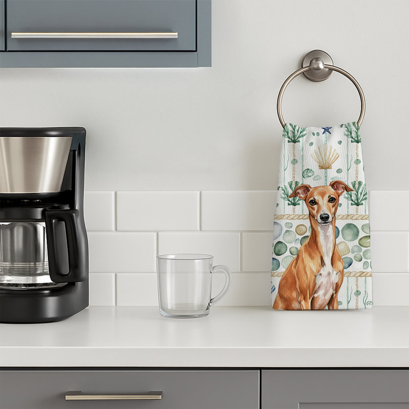 Serviette de cuisine Red, Red Italian Greyhound
