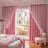2 Panel Hollow-Out Stars Window Curtain Star Curtains for Bedroom Star Hollow Out Blackout Curtains for Room Decor Double Layer Cut Out Window Curtains 39.5W x 80L-474649127