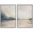 White Floater Framed