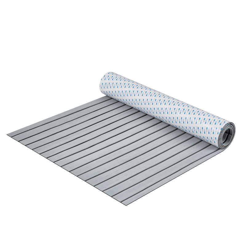 Paillasson extérieur antidérapant Shiffa, L 35,4 po x L 94,5 po, Brun