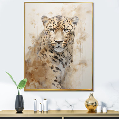 Cheetah S Stare Dominance II - imprimé