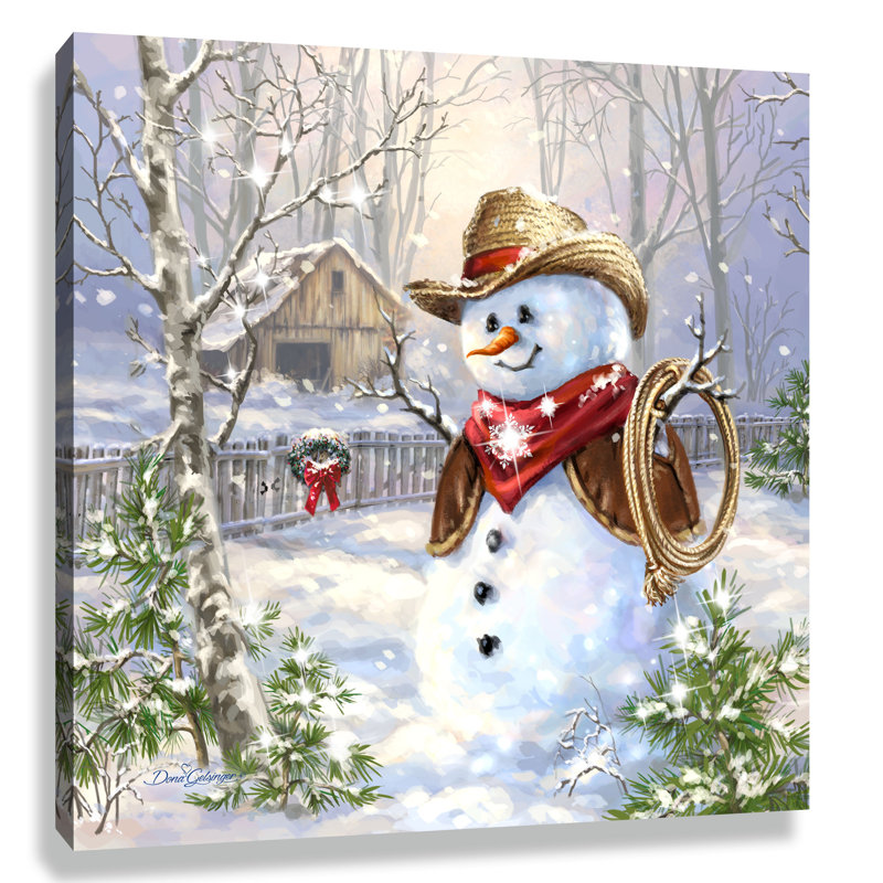 Imprimé Cowboy Frosty Pizazz avec cristaux éblouissants