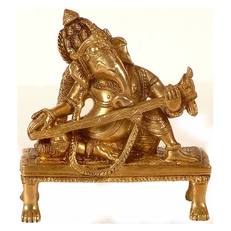 Lord Ganesha avec Sitar
