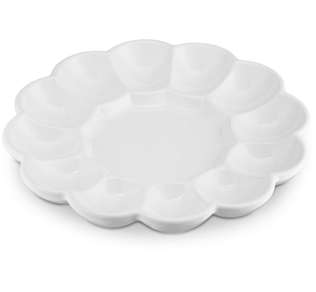 Kook Ceramic Egg Platter kook