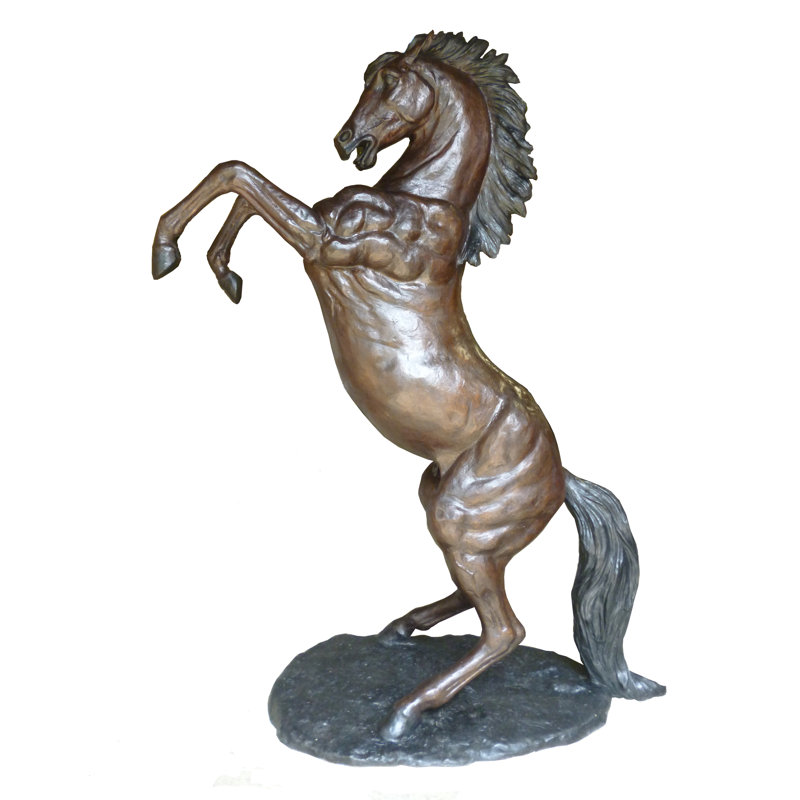 Horse Metal Garden Statue