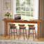 Console en bois massif 70,9 po Donney