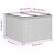 Vidaxl Garden Sofa Set Grey, Dark Grey