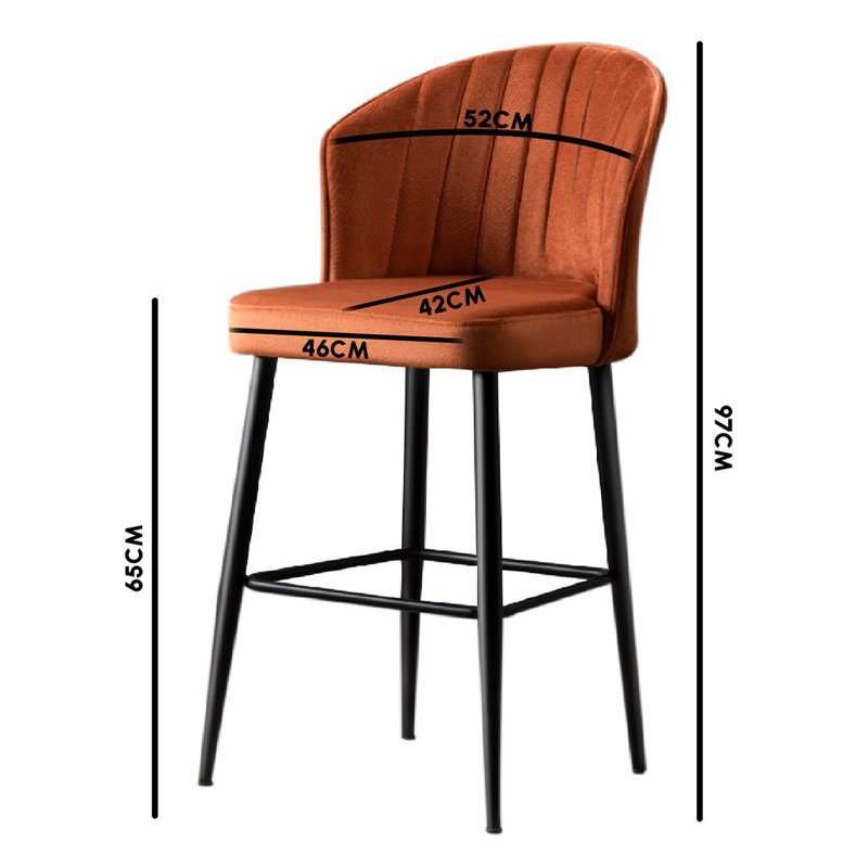Ensemble de tabouret de bar Conway