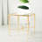 Guadelupe Glass Tray Top End Table