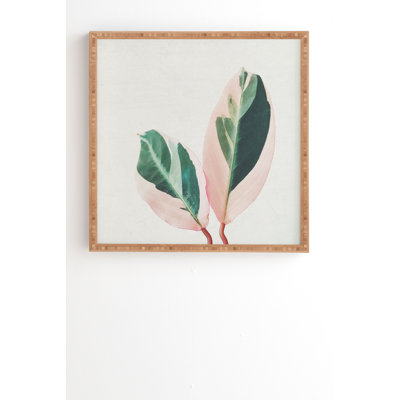 " Pink Leaves I " by Cassia Beck